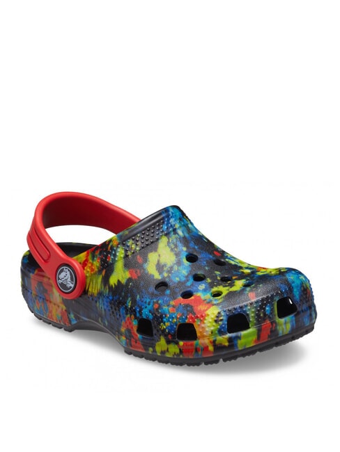 CLASSIC TIEDYE GRAPHIC GLOG T Sandalo sabot turq tonic/mullti - Scarpe Bambino