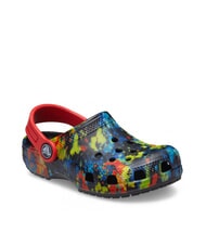 CROCS CLASSIC TIEDYE GRAPHIC GLOG T Sandalo sabot - Scarpe Bambino