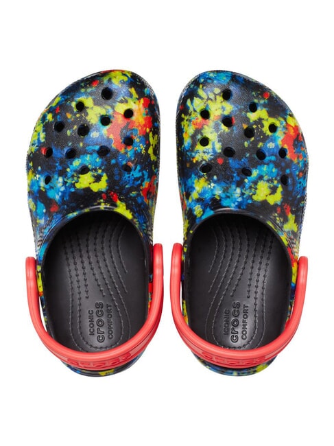 CLASSIC TIEDYE GRAPHIC GLOG T Sandalo sabot turq tonic/mullti - Scarpe Bambino