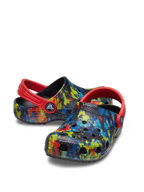 CLASSIC TIEDYE GRAPHIC GLOG T Sandalo sabot turq tonic/mullti - Scarpe Bambino