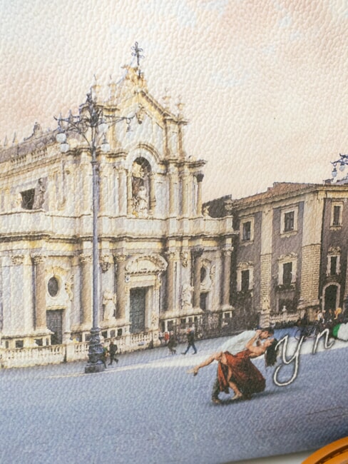 YESBAG Borsa media a tracolla catania duomo - Borse Donna