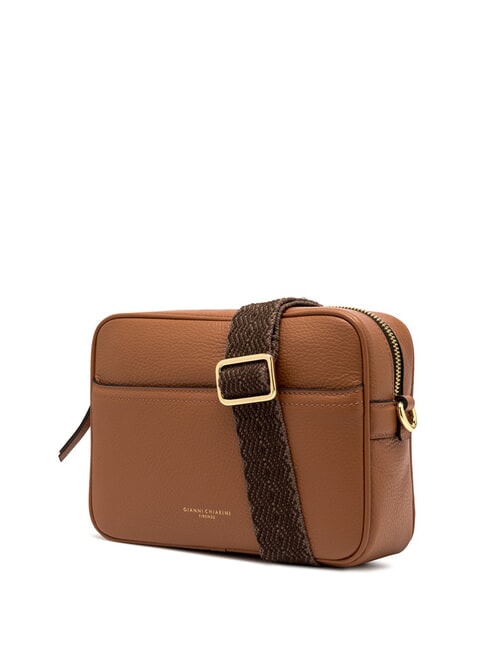 NINA Borsa camera case in pelle con tracolla in tessuto flake - Borse Donna