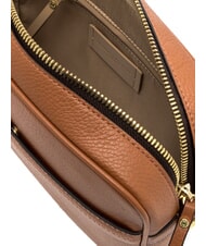 GIANNI CHIARINI NINA Borsa camera case in pelle con tracolla in tessuto flake - Borse Donna - 5