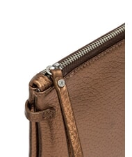 GIANNI CHIARINI HERMY Borsa busta in pelle metallizzata toasted - Borse Donna - 4