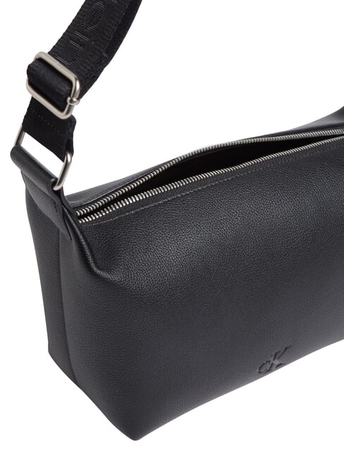 CKJ ULTRALIGHT Borsa sacca tracolla logata na black - Borse Donna