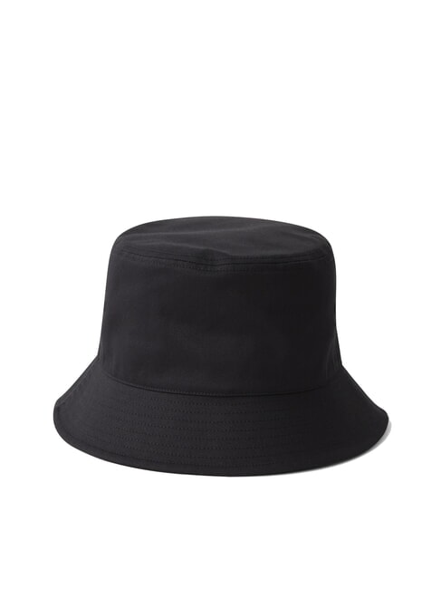 CKJ MONO LOGO Cappello modello bucket in cotone na black - Cappelli
