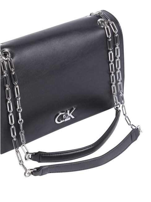 CK RE-LOCK Borsa media convertible na black - Borse Donna