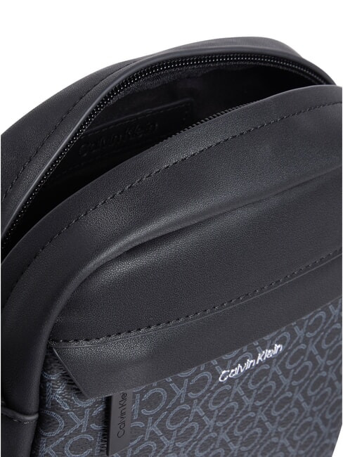 CK MUST Borsello con tasca stampa logo na black - Tracolle Uomo