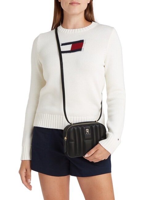 TH FEMININE  Mini Camera Bag a tracolla black - Borse Donna