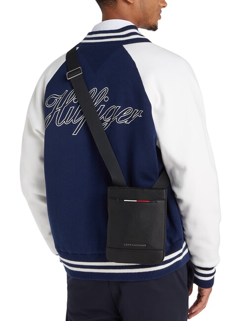 TH CENTRAL  Borsello piatto black - Tracolle Uomo