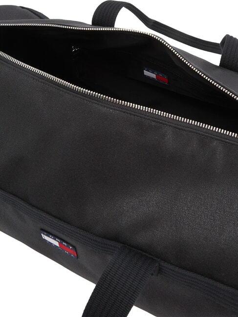 TJM COLLEGIATE Borsone con tracolla black - Borsoni