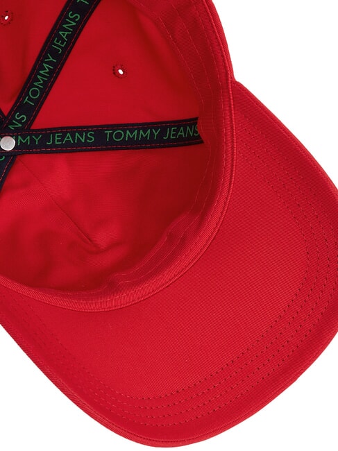 TJM HERITAGE Cappello in canvas sapphire red - Cappelli