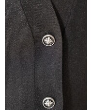 JOHN RICHMOND PEACEFUL Cardigan lurex con bottoni black - Maglie Donna - 3