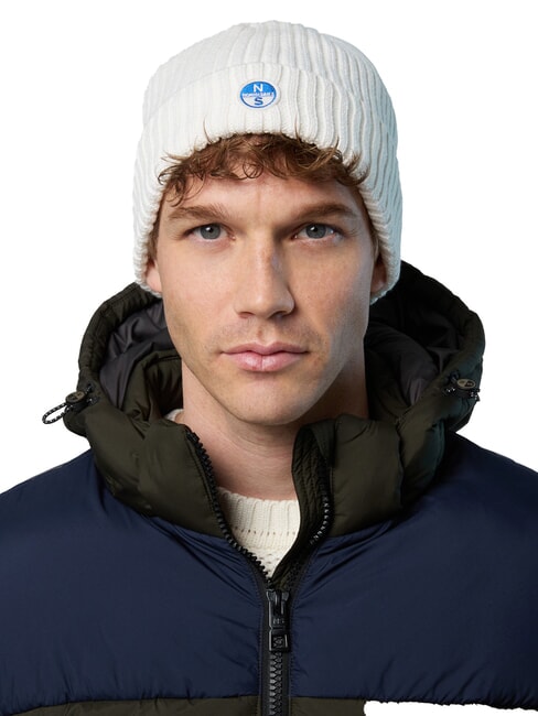 BEANIE LOGO Cappello con risvolto marshmallow - Cappelli