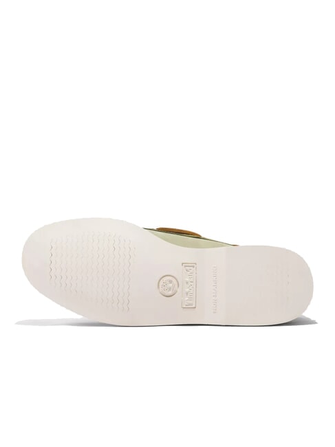 CLASSIC BOAT  Scarpe in pelle suede light green - Scarpe Uomo