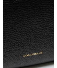 COCCINELLE PRIMROSE Zaino in pelle martellata Nero - Borse Donna - 5