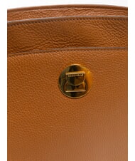 COCCINELLE LIYA Borsa a spalla in pelle martellata CUIR - Borse Donna - 5