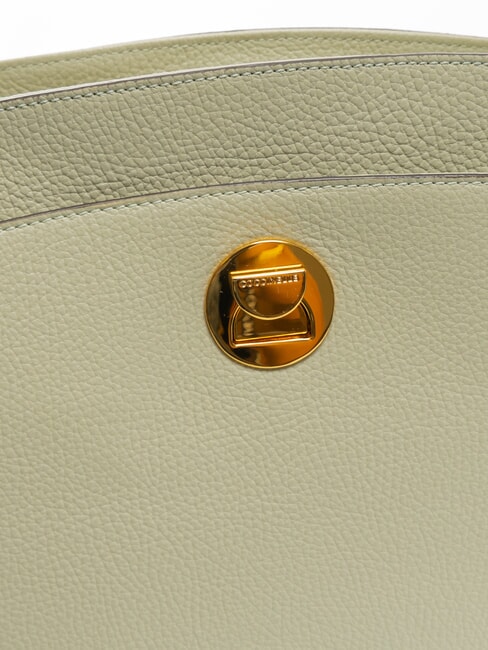 LIYA Borsa a spalla in pelle martellata celadon green - Borse Donna