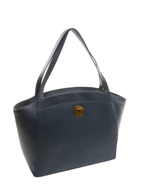LIYA Borsa a spalla in pelle martellata midnight blue - Borse Donna