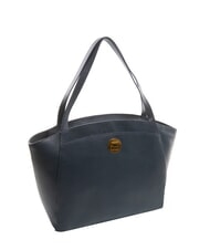 COCCINELLE LIYA Borsa a spalla in pelle martellata midnight blue - Borse Donna - 2