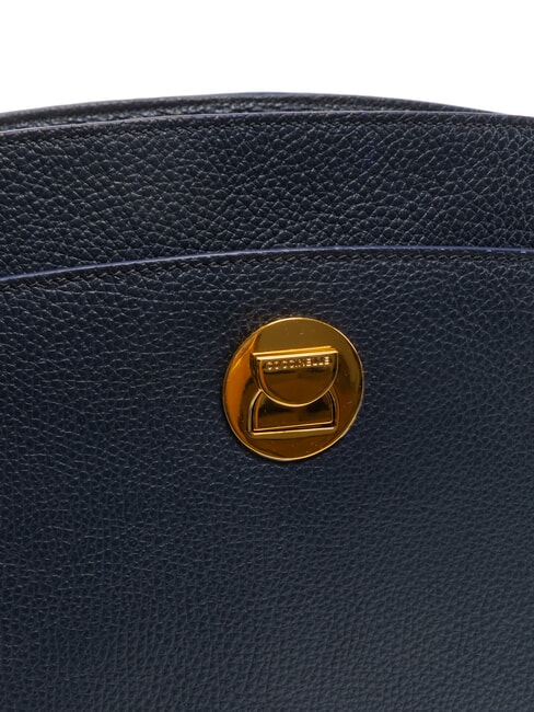 LIYA Borsa a spalla in pelle martellata midnight blue - Borse Donna