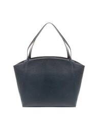 COCCINELLE LIYA Borsa a spalla in pelle martellata midnight blue - Borse Donna - 3