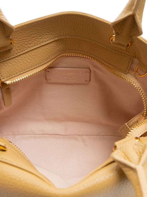 TALEA Borsa a cartelletta in pelle con tracolla fresh beige - Borse Donna