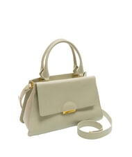 COCCINELLE TALEA Borsa a cartelletta in pelle con tracolla celadon green - Borse Donna - 2