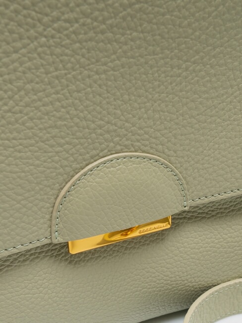 TALEA Borsa a cartelletta in pelle con tracolla celadon green - Borse Donna