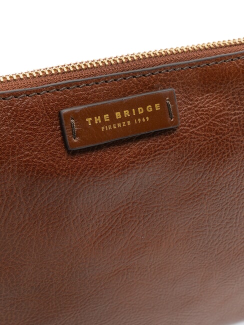 CARLOTTA  Pochette in pelle MARRONE - Borse Donna