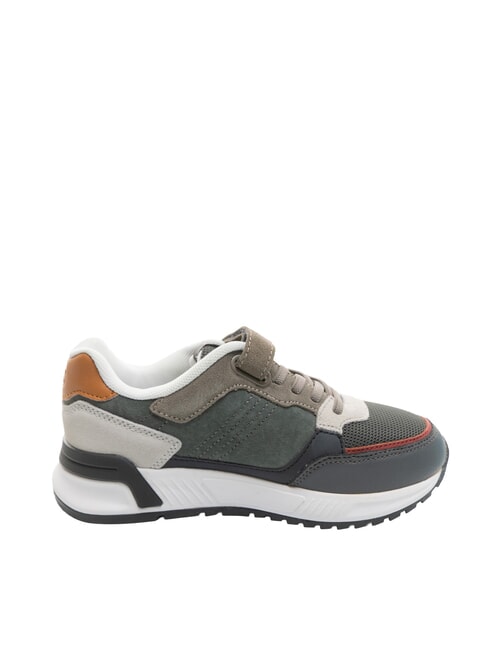 DALTON CROSS KIDS Sneakers anthracite/taupe/burgundy - Scarpe Bambino