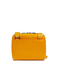 PIQUADRO BLUE SQUARE Borsello in pelle Giallo - Tracolle Uomo - 3