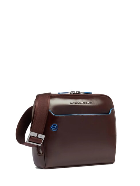 BLUE SQUARE Borsello in pelle MOGANO - Tracolle Uomo