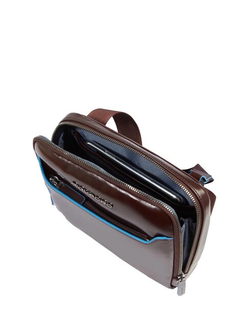 BLUE SQUARE Borsello in pelle MOGANO - Tracolle Uomo