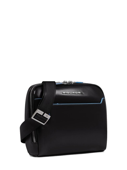 BLUE SQUARE Borsello in pelle Nero - Tracolle Uomo