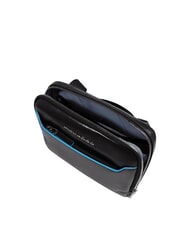 PIQUADRO BLUE SQUARE Borsello in pelle Nero - Tracolle Uomo - 4