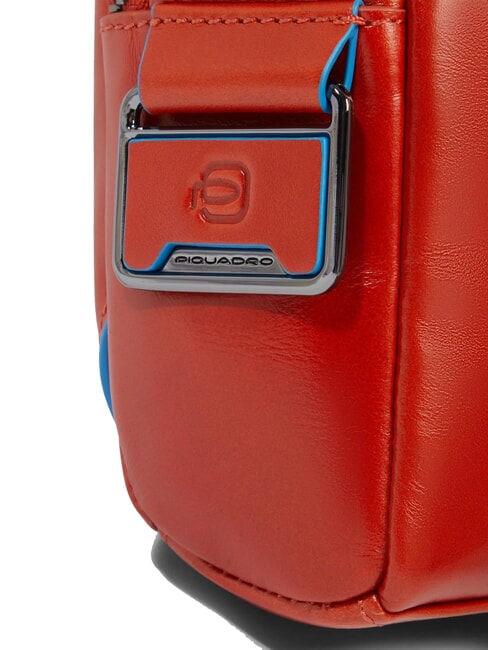 BLUE SQUARE Zaino borsello monospalla in pelle cuoio4 - Tracolle Uomo