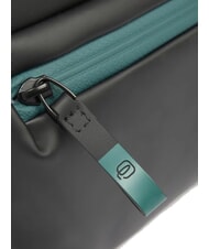 PIQUADRO CORNER SPECIALE GOMMATO Borsello idrorepellente Nero - Tracolle Uomo - 4