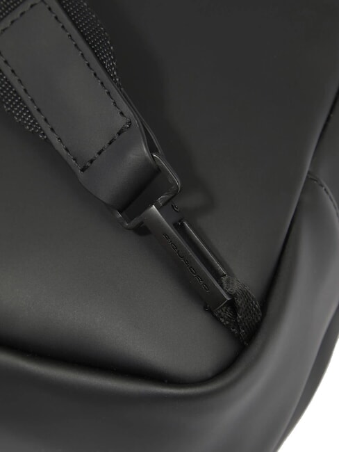 CORNER SPECIALE GOMMATO Borsello idrorepellente Nero - Tracolle Uomo