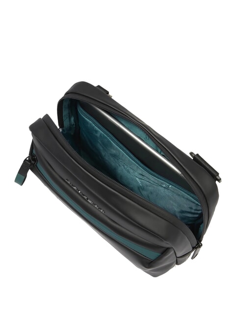 CORNER SPECIALE GOMMATO Borsello idrorepellente Nero - Tracolle Uomo