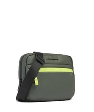 PIQUADRO CORNER SPECIALE GOMMATO Borsello idrorepellente VERDE - Tracolle Uomo - 2