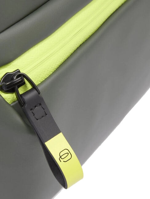 CORNER SPECIALE GOMMATO Borsello idrorepellente VERDE - Tracolle Uomo