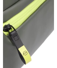 PIQUADRO CORNER SPECIALE GOMMATO Borsello idrorepellente VERDE - Tracolle Uomo - 4