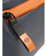 PIQUADRO CORNER SPECIALE GOMMATO Borsello idrorepellente blu - Tracolle Uomo - 4