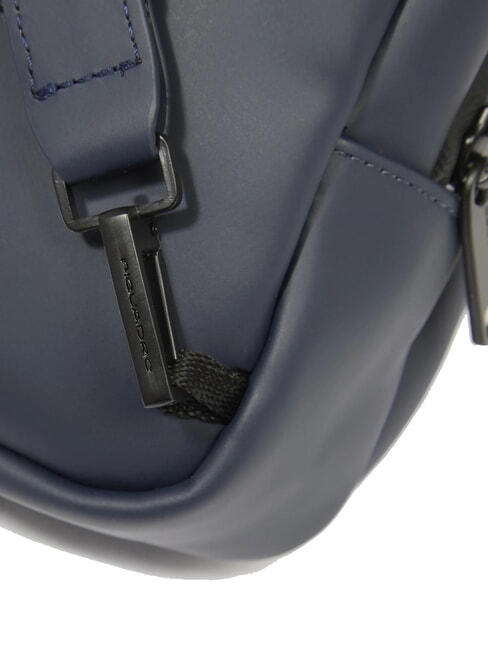 CORNER SPECIALE GOMMATO Borsello idrorepellente blu - Tracolle Uomo