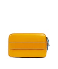 PIQUADRO BLUE SQUARE Pochette da uomo in pelle Giallo - Porta tablet & Organizer - 3