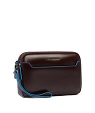 PIQUADRO BLUE SQUARE Pochette da uomo in pelle MOGANO - Porta tablet & Organizer - 2
