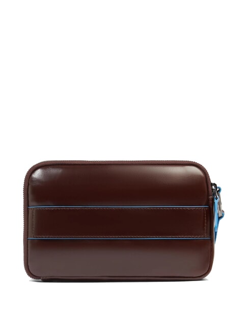 BLUE SQUARE Pochette da uomo in pelle MOGANO - Porta tablet & Organizer