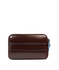 PIQUADRO BLUE SQUARE Pochette da uomo in pelle MOGANO - Porta tablet & Organizer - 3