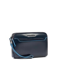 PIQUADRO BLUE SQUARE Pochette da uomo in pelle blu - Porta tablet & Organizer - 2